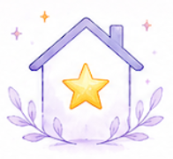Home routine support illustration