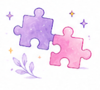 Sensory and developmental support illustration